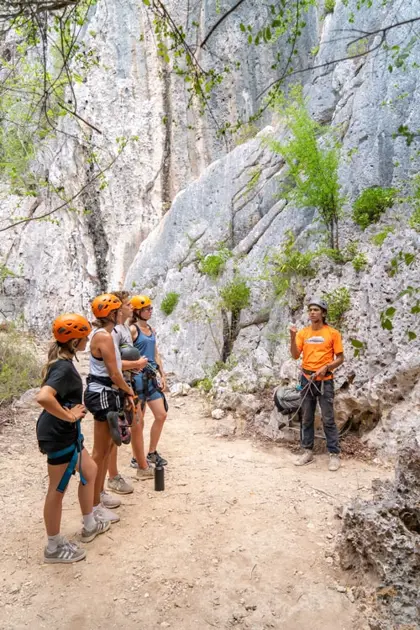 half day climbing rock climbing curacao