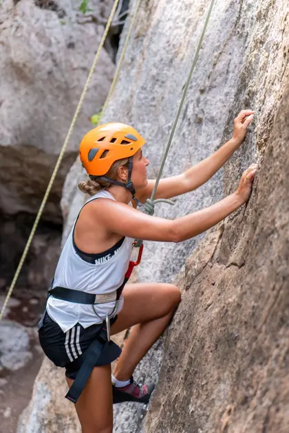 half day climbing rock climbing curacao